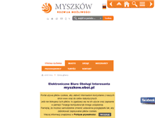 Tablet Screenshot of miastomyszkow.pl